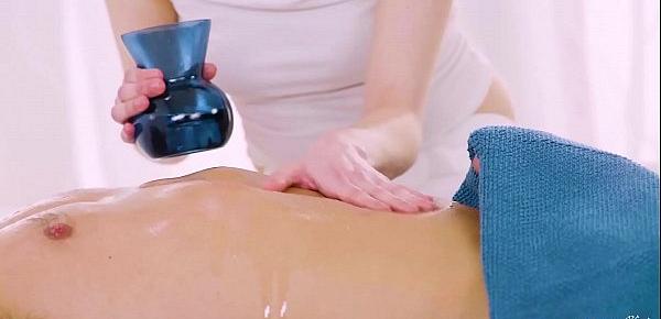  RELAXXXED - Oily fuck on the massage table with sensual Czech masseuse Ela Nek